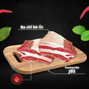 Ba chỉ bò JBS Úc 