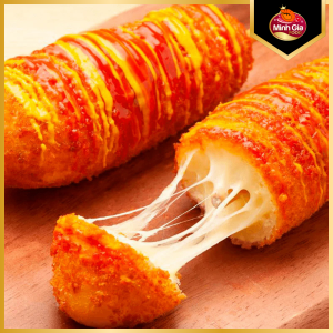 Corndog phô mai Hàn Quốc Đông Lạnh LC Foods - 630g