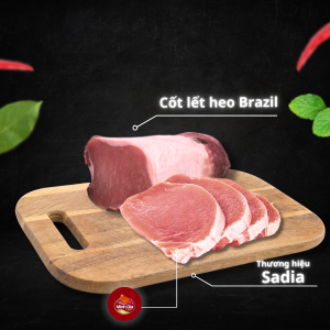 Cốt lết heo Sadia - Brazil