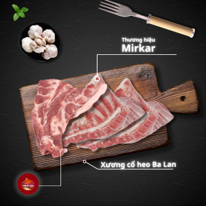 Xương cổ heo Mirkar - Ba Lan